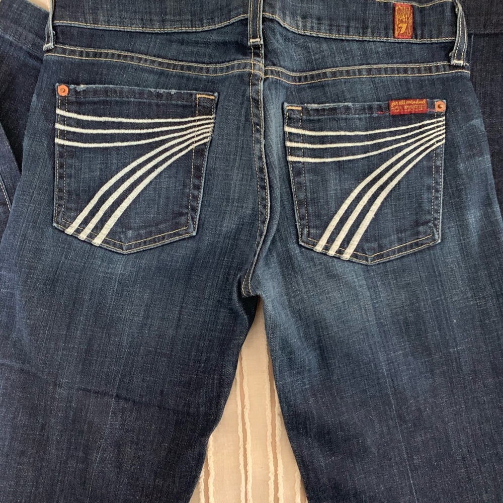 Seven for all mankind dojo wide leg size 27